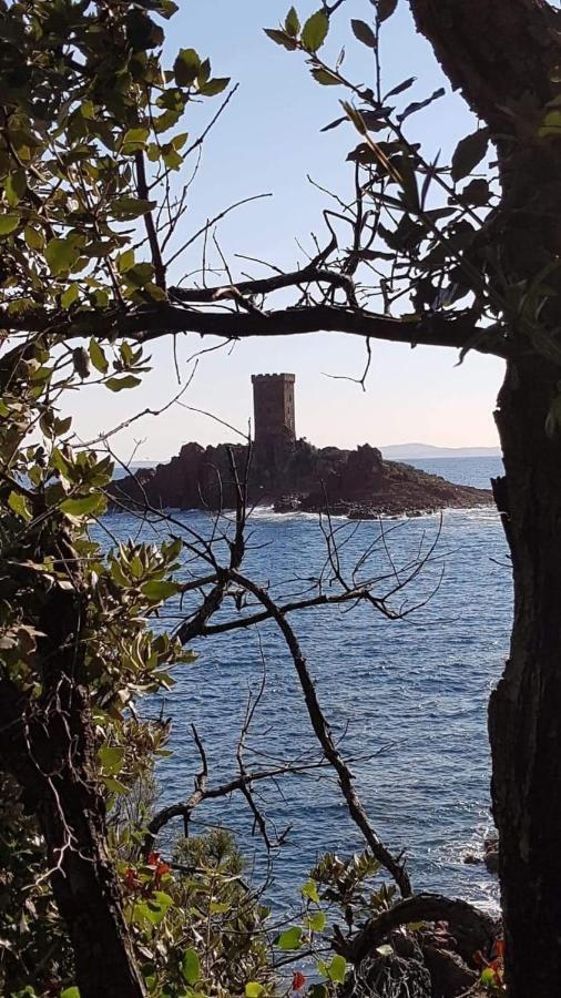 Saint Raphael, Cap Esterel Le Hameau. Vue Mer Exterior foto